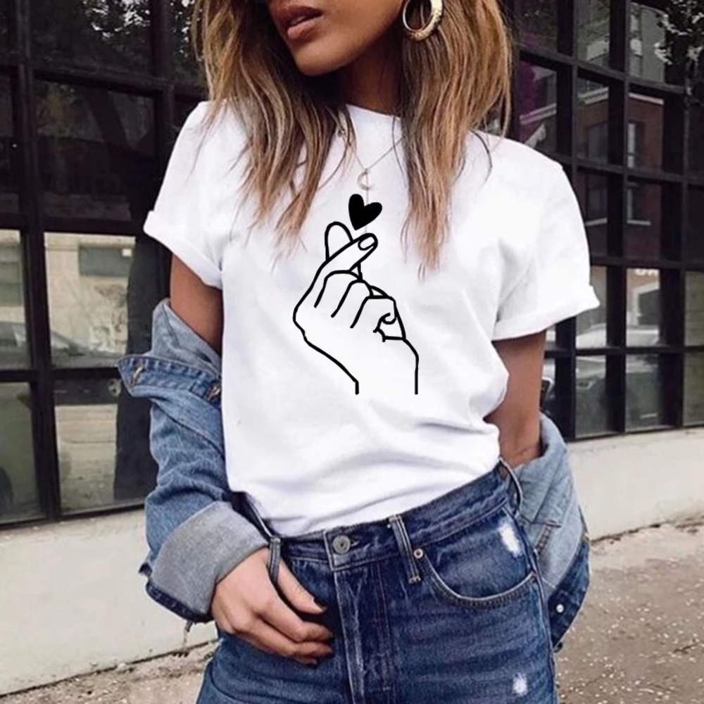Women’s Korean Love T Shirt